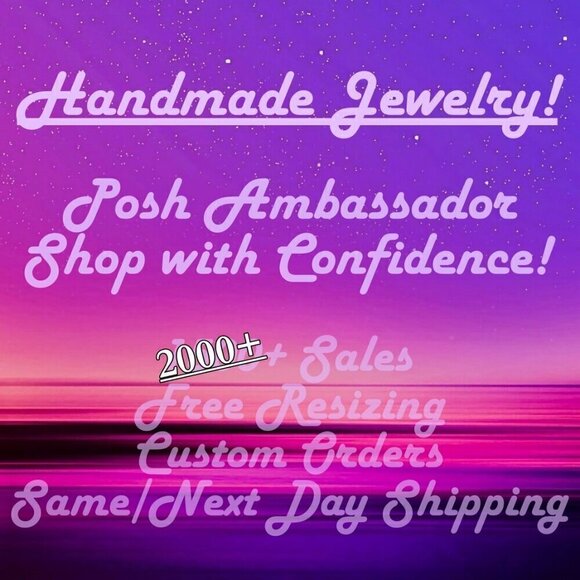 Boho! Lilac Lavender + Creamy White Soft Bangle Bracelet! Small 6-6.75" Wrists - Picture 6 of 6